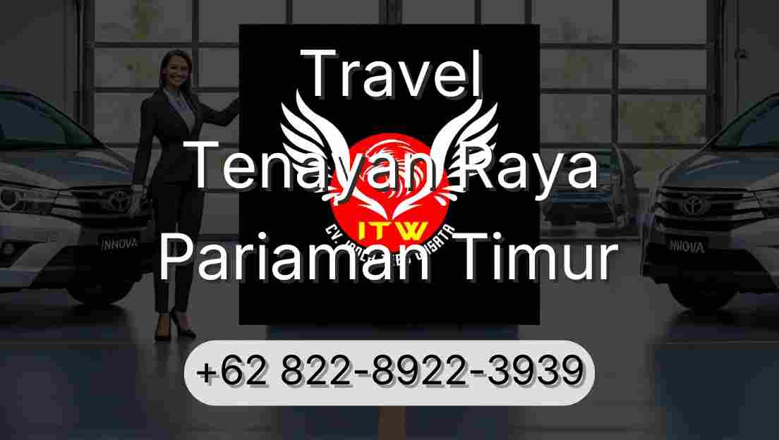 Travel Tenayan Raya Pariaman Timur