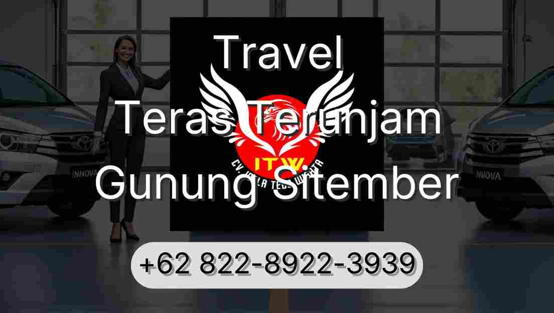 Travel Teras Terunjam Gunung Sitember