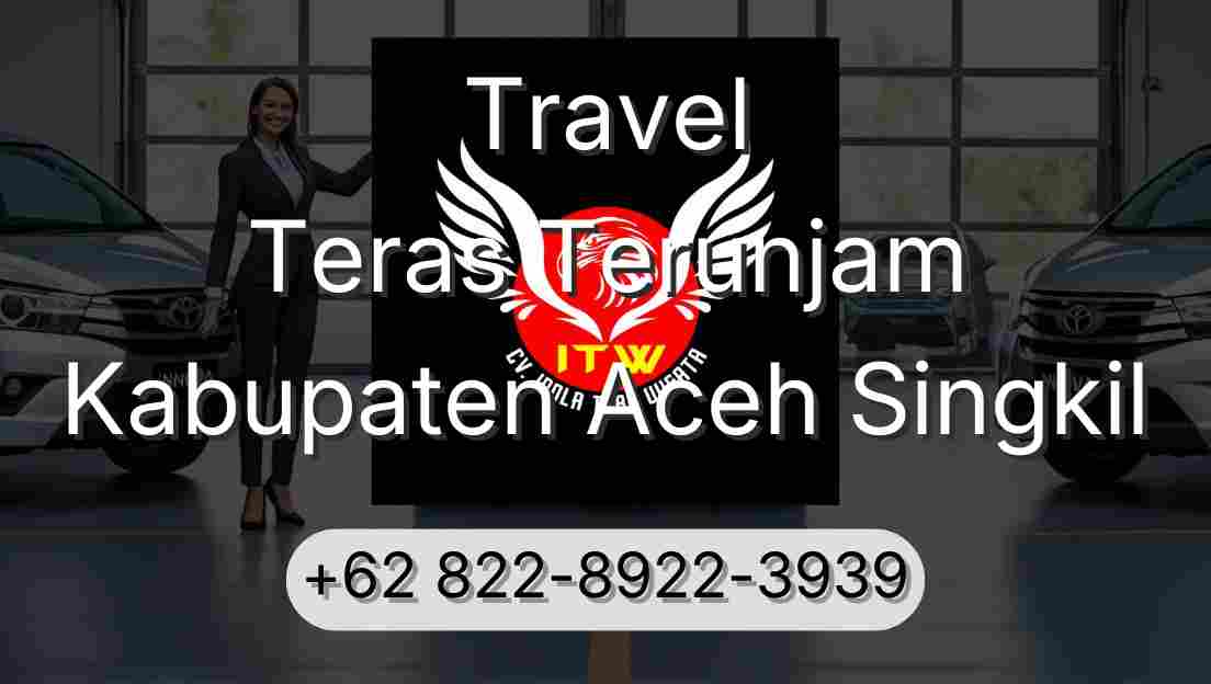 Travel Teras Terunjam Kabupaten Aceh Singkil