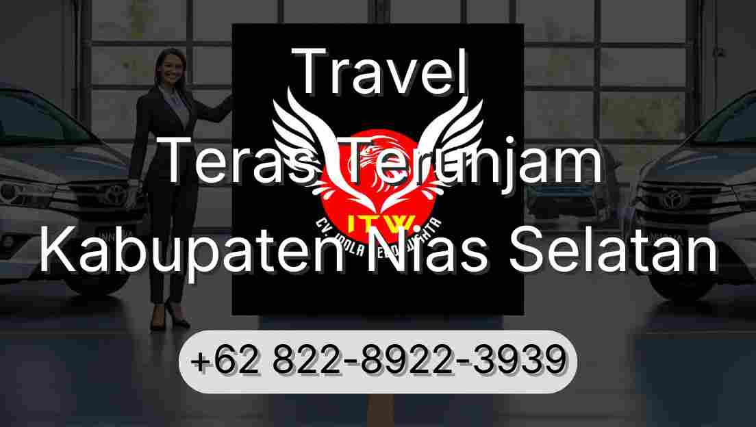 Travel Teras Terunjam Kabupaten Nias Selatan