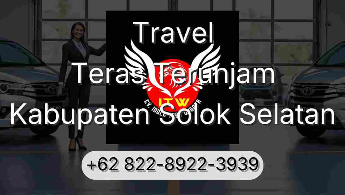 Travel Teras Terunjam Kabupaten Solok Selatan