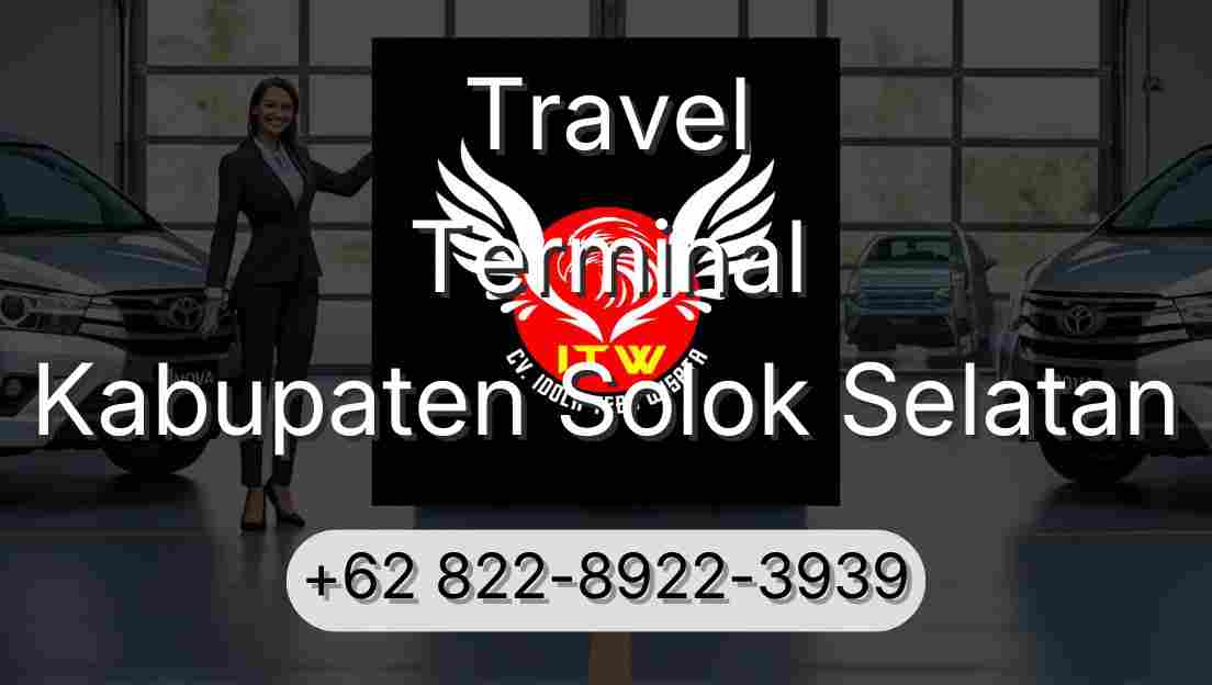 Travel Terminal Kabupaten Solok Selatan