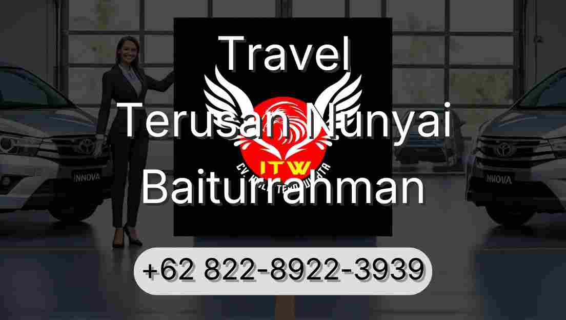 Travel Terusan Nunyai Baiturrahman