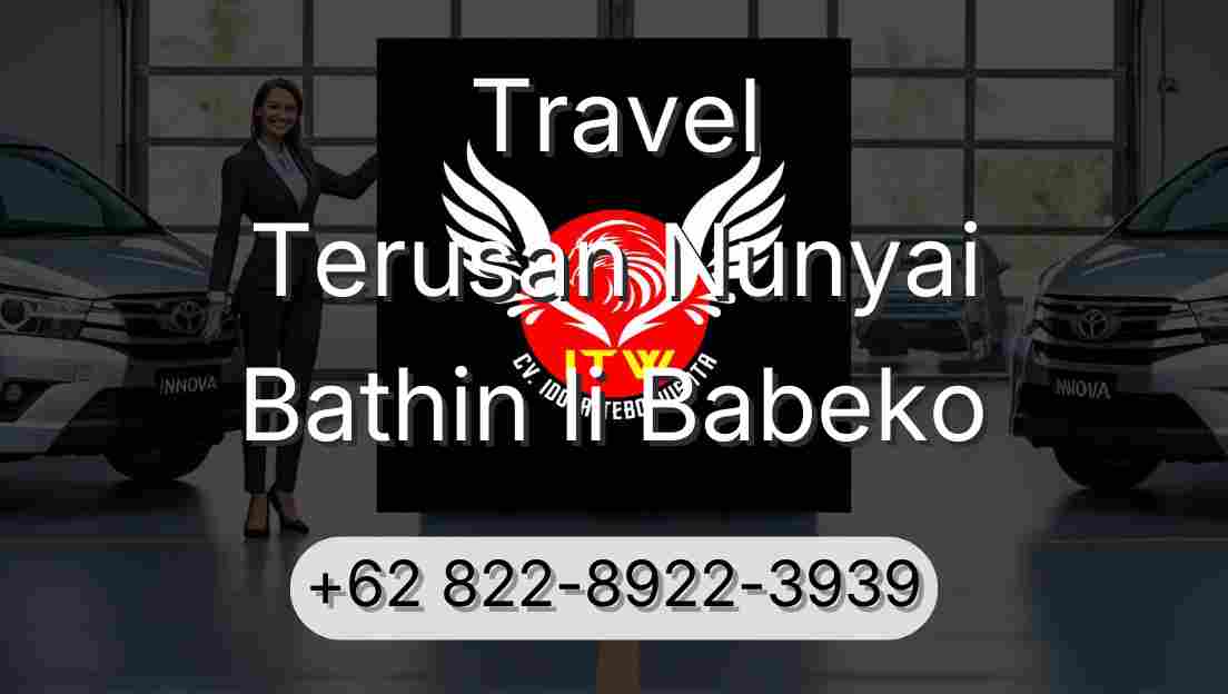 Travel Terusan Nunyai Bathin Ii Babeko