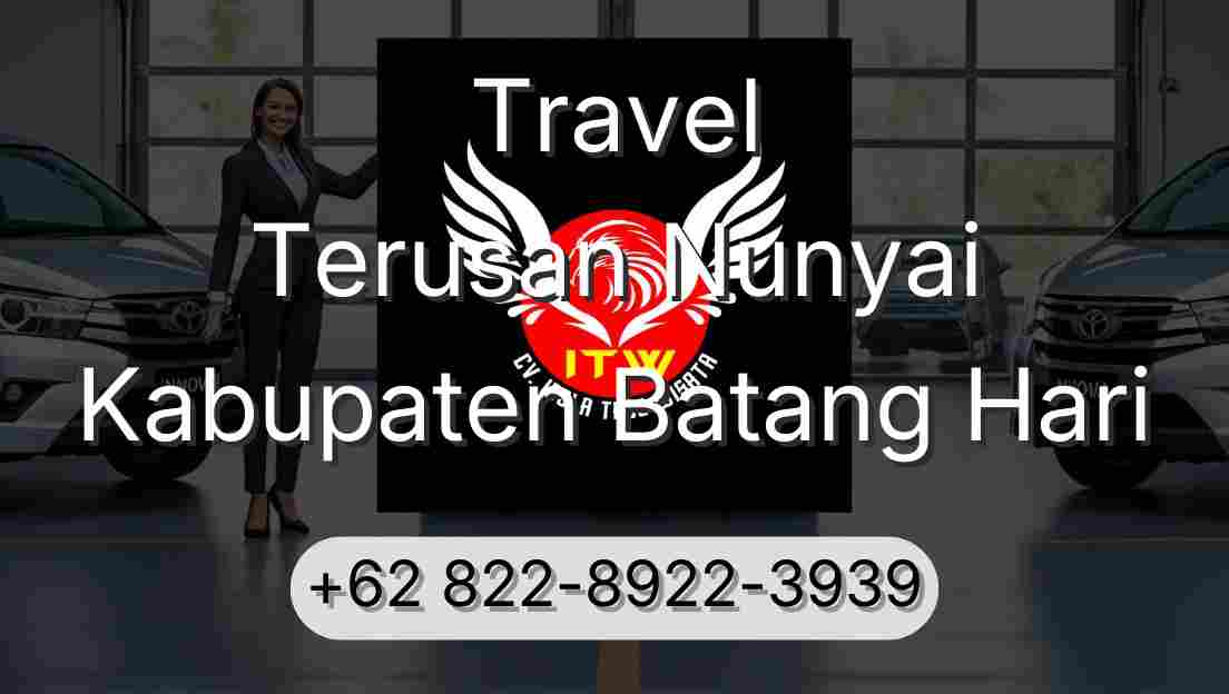 Travel Terusan Nunyai Kabupaten Batang Hari