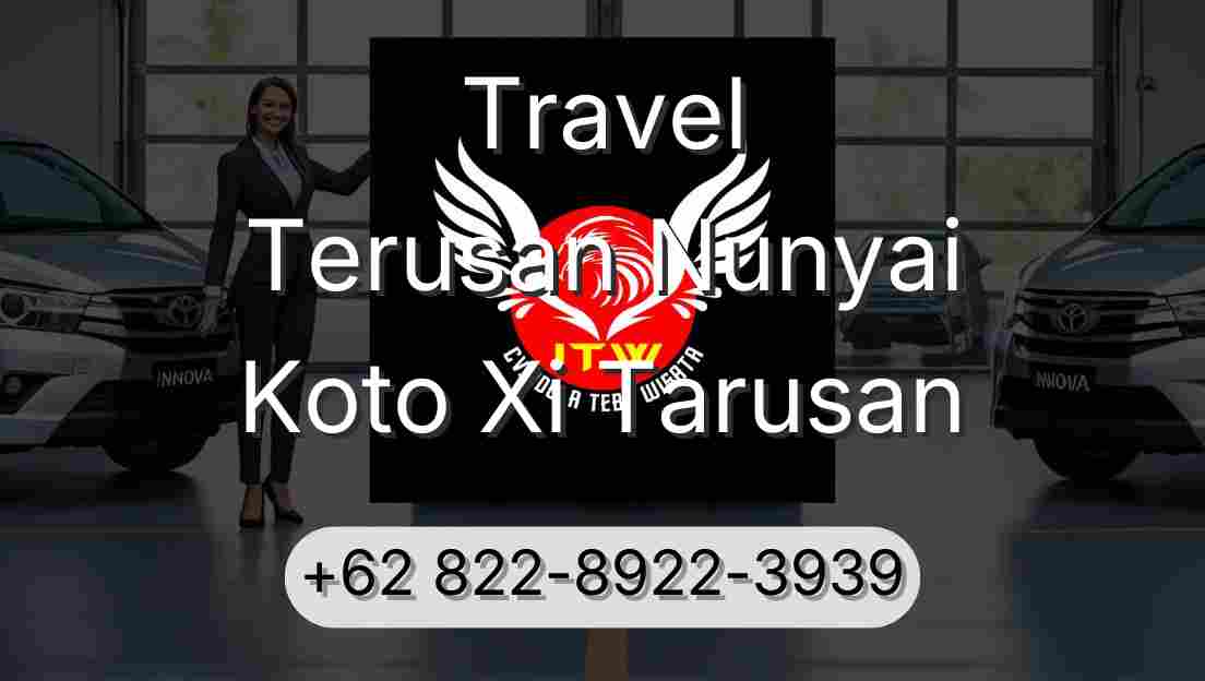 Travel Terusan Nunyai Koto Xi Tarusan