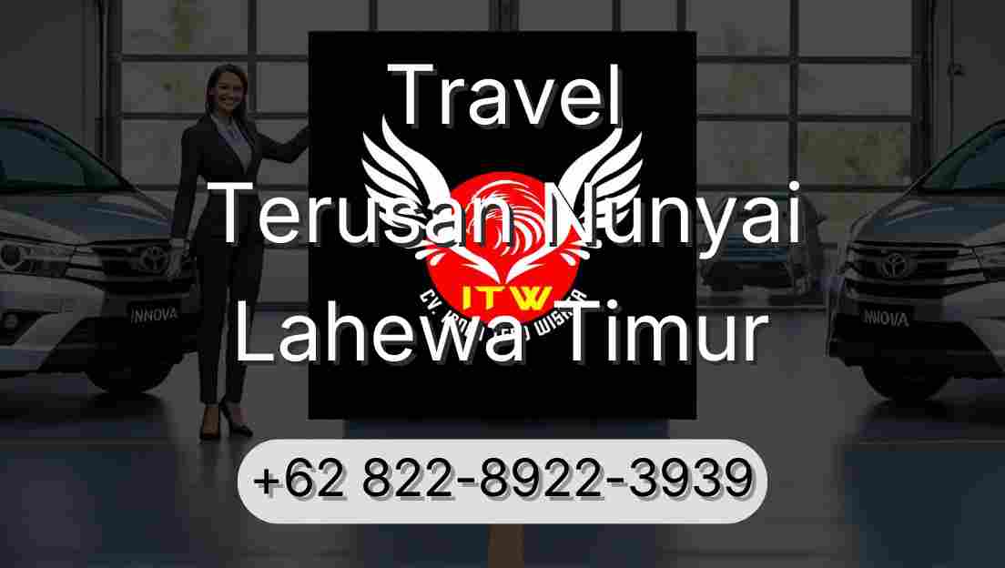 Travel Terusan Nunyai Lahewa Timur