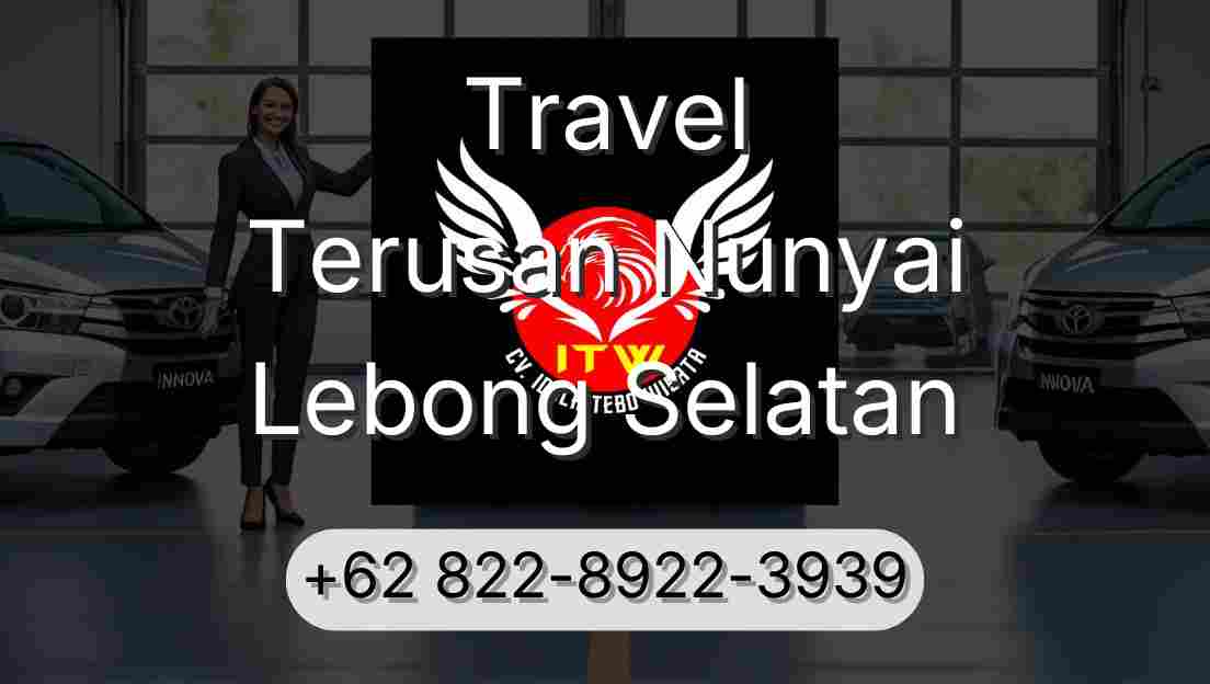 Travel Terusan Nunyai Lebong Selatan