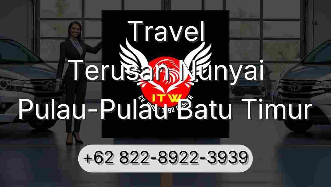 Travel Terusan Nunyai Pulau-Pulau Batu Timur