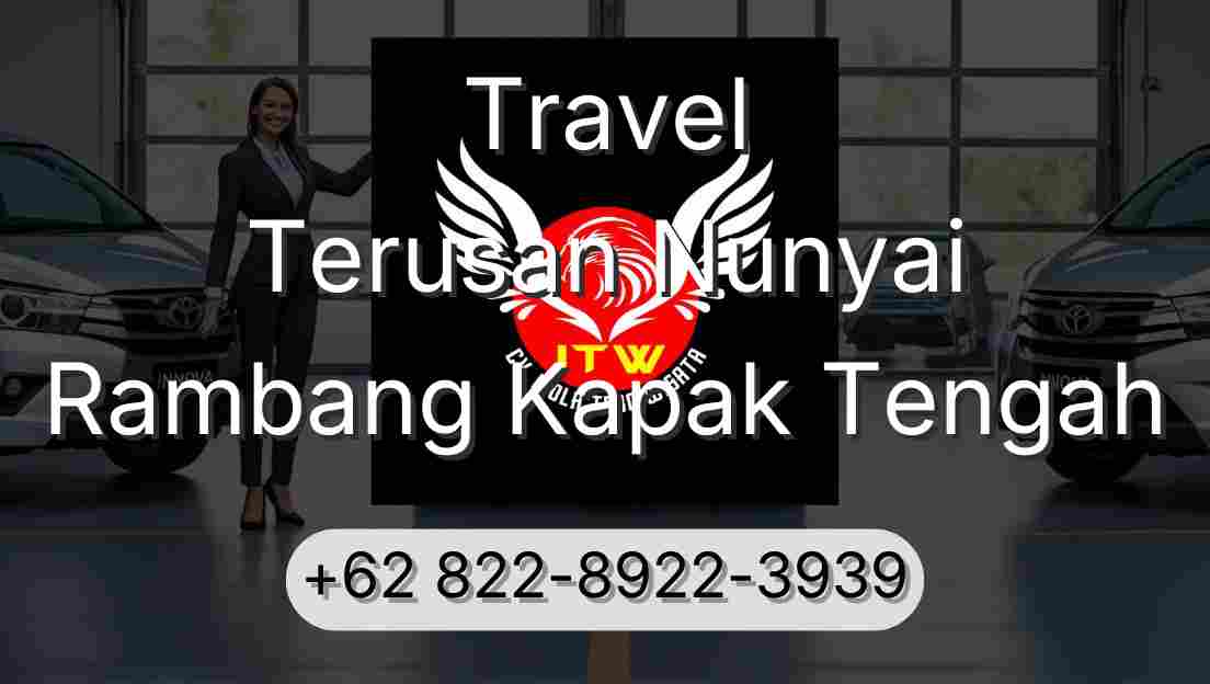 Travel Terusan Nunyai Rambang Kapak Tengah