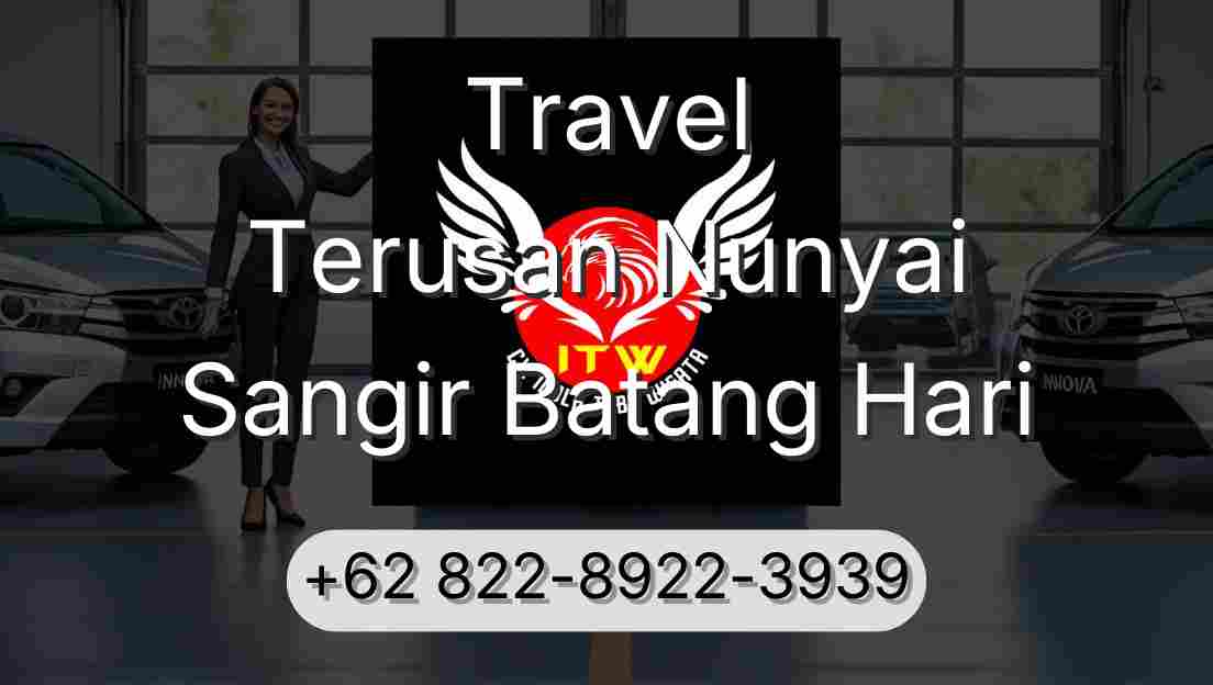 Travel Terusan Nunyai Sangir Batang Hari