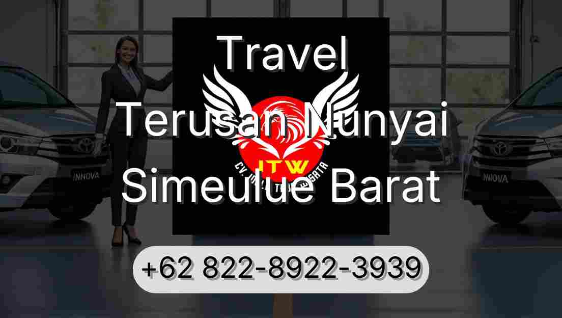 Travel Terusan Nunyai Simeulue Barat