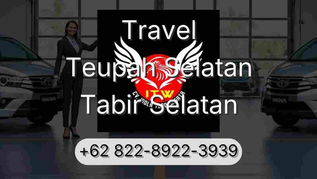 Travel Teupah Selatan Tabir Selatan