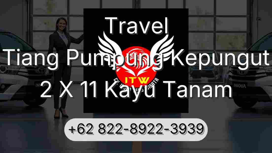 Travel Tiang Pumpung Kepungut 2 X 11 Kayu Tanam