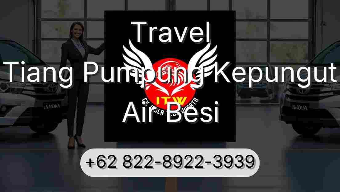 Travel Tiang Pumpung Kepungut Air Besi