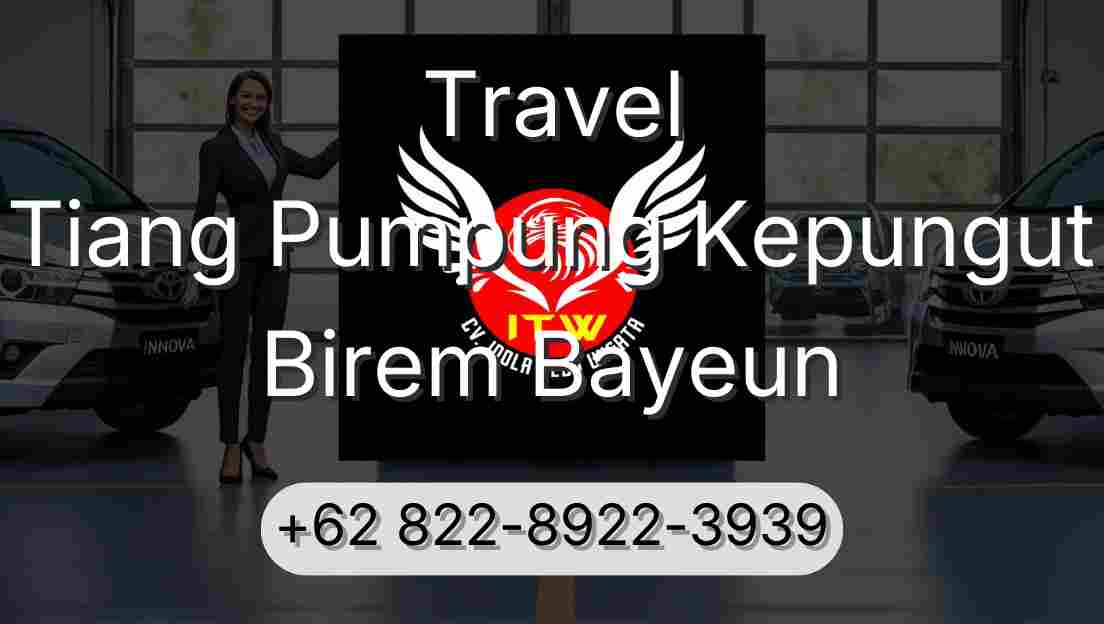 Travel Tiang Pumpung Kepungut Birem Bayeun