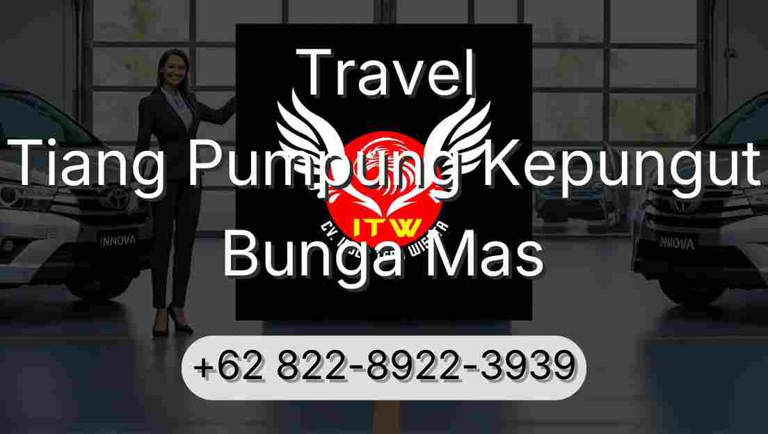 Travel Tiang Pumpung Kepungut Bunga Mas