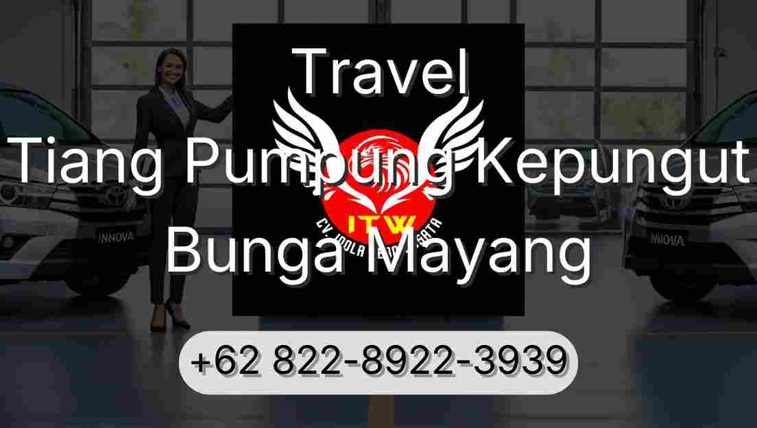 Travel Tiang Pumpung Kepungut Bunga Mayang