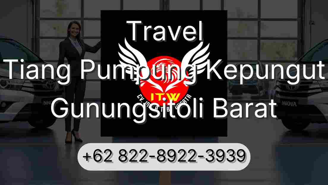 Travel Tiang Pumpung Kepungut Gunungsitoli Barat