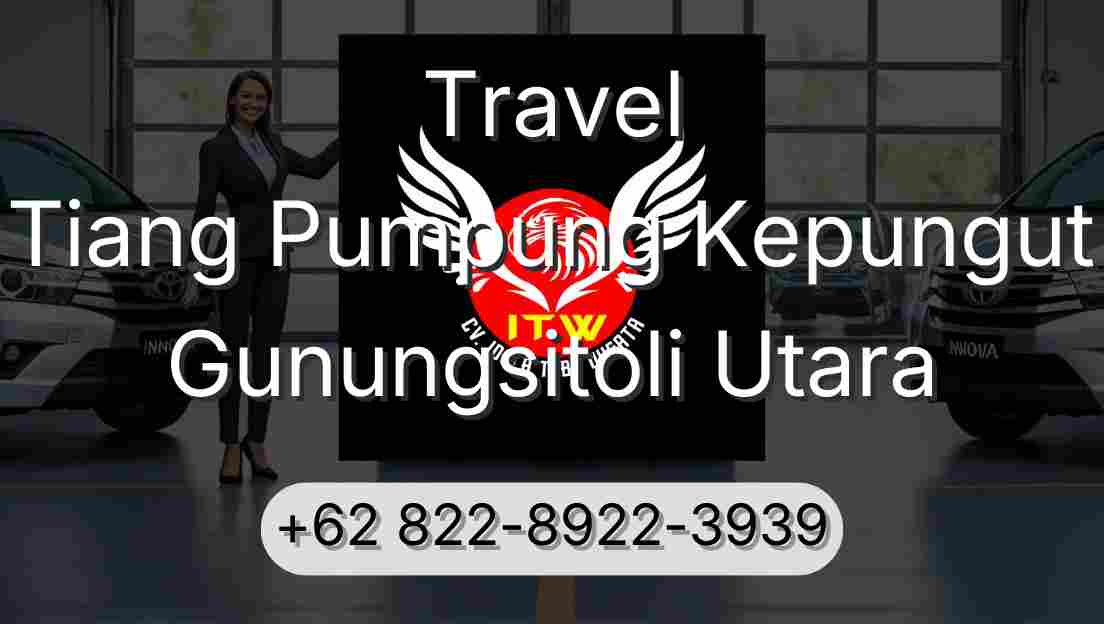Travel Tiang Pumpung Kepungut Gunungsitoli Utara