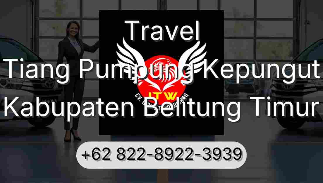 Travel Tiang Pumpung Kepungut Kabupaten Belitung Timur