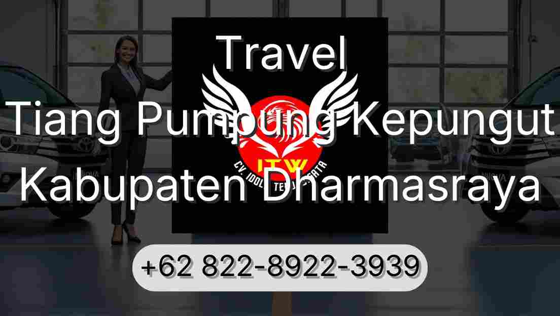 Travel Tiang Pumpung Kepungut Kabupaten Dharmasraya