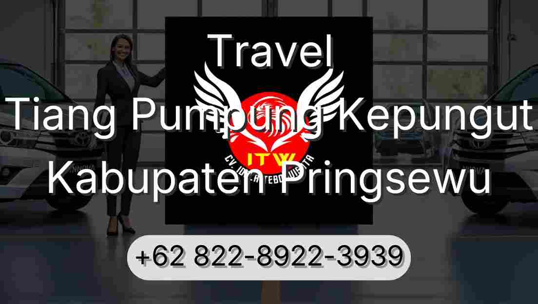 Travel Tiang Pumpung Kepungut Kabupaten Pringsewu