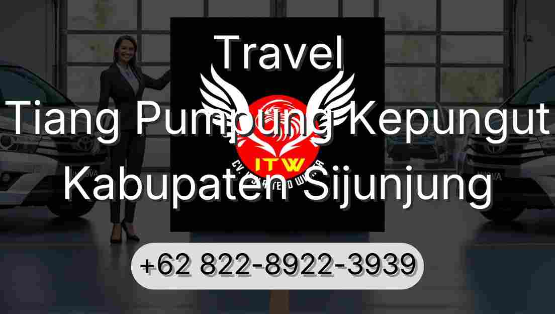 Travel Tiang Pumpung Kepungut Kabupaten Sijunjung