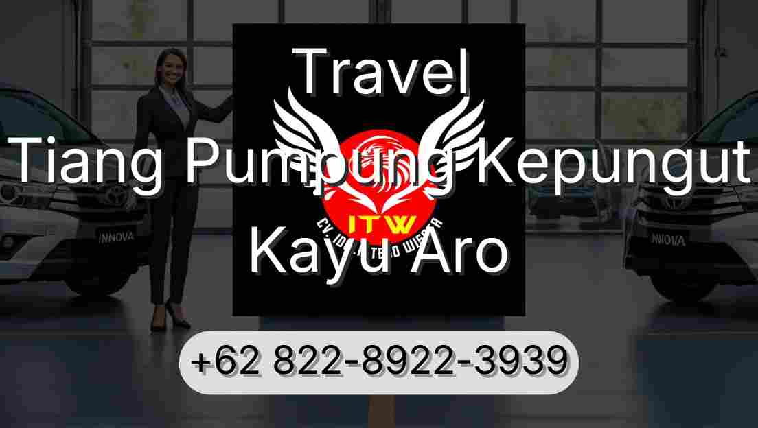 Travel Tiang Pumpung Kepungut Kayu Aro