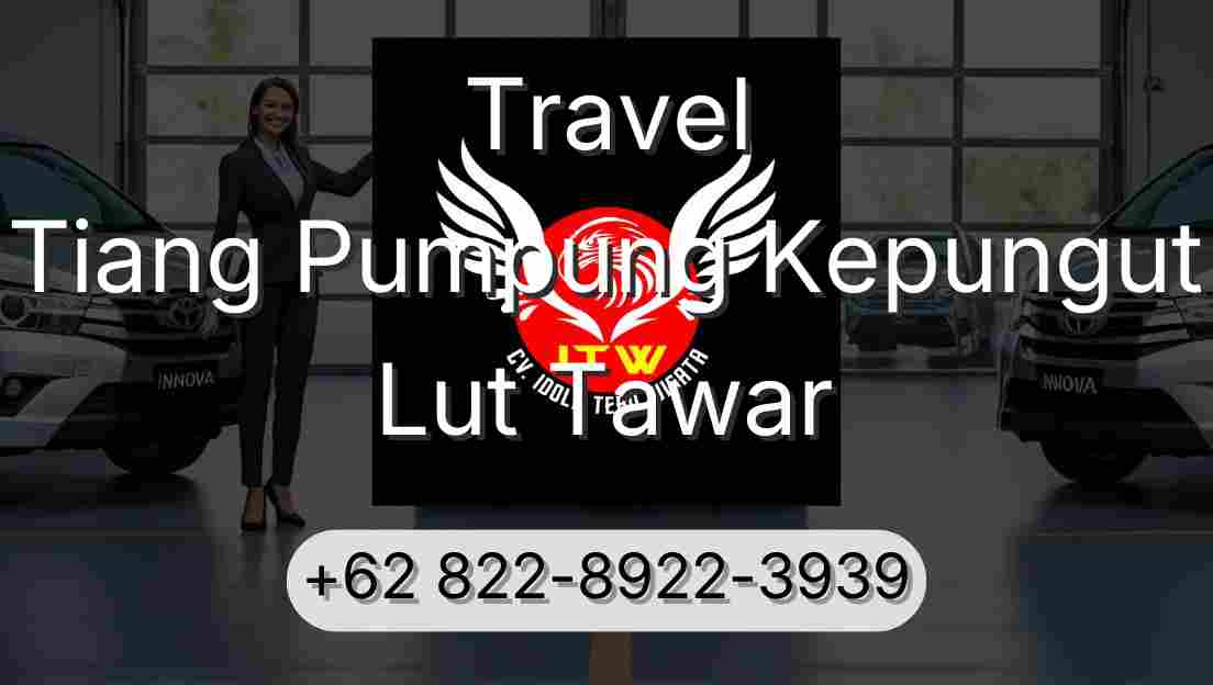 Travel Tiang Pumpung Kepungut Lut Tawar