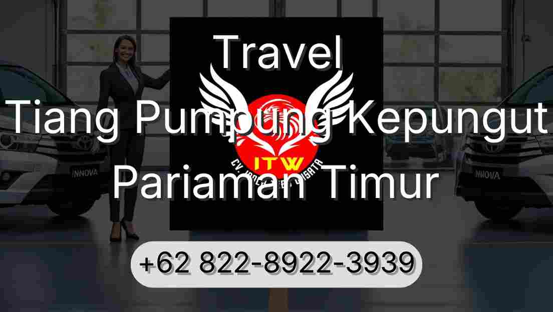 Travel Tiang Pumpung Kepungut Pariaman Timur