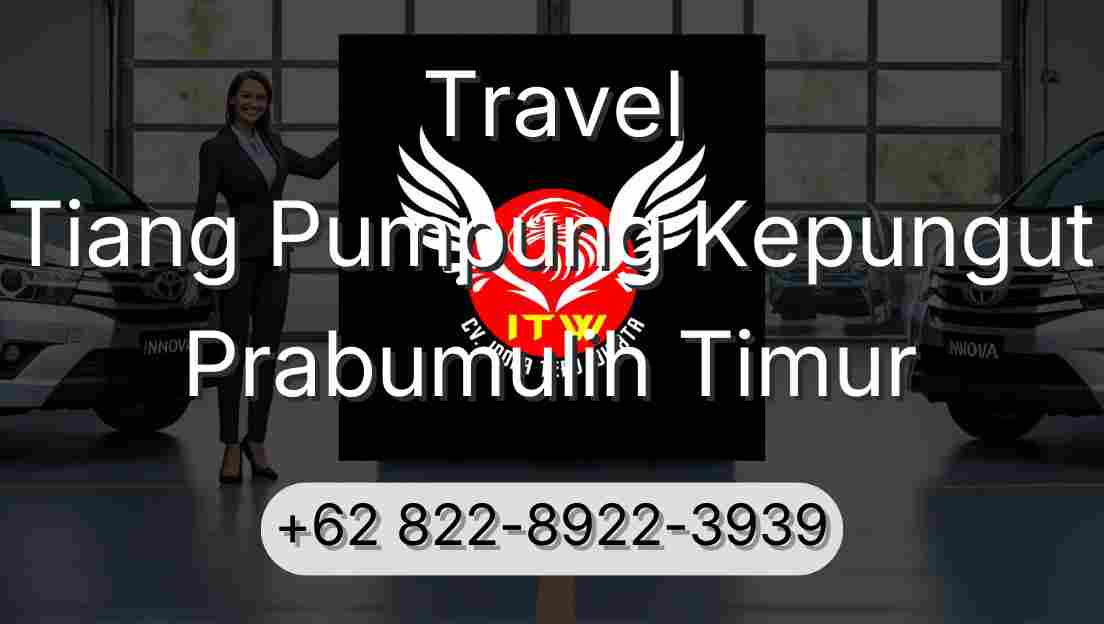 Travel Tiang Pumpung Kepungut Prabumulih Timur
