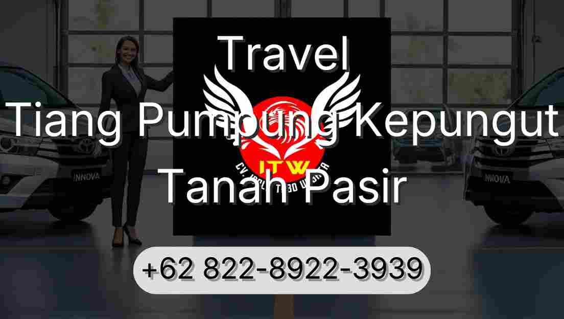 Travel Tiang Pumpung Kepungut Tanah Pasir