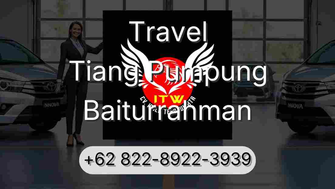 Travel Tiang Pumpung Baiturrahman