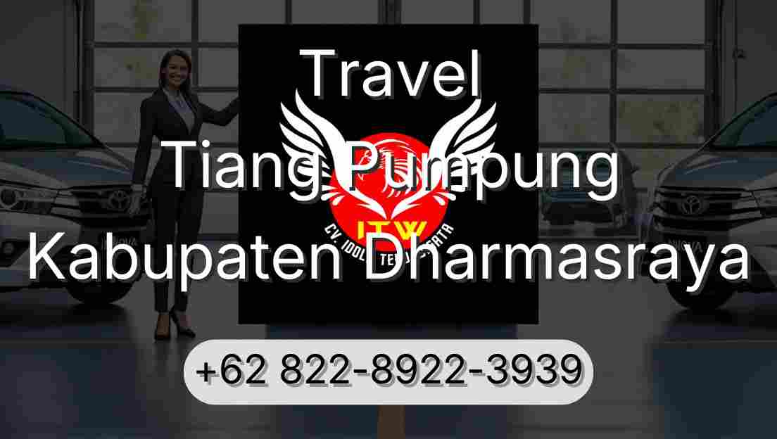 Travel Tiang Pumpung Kabupaten Dharmasraya