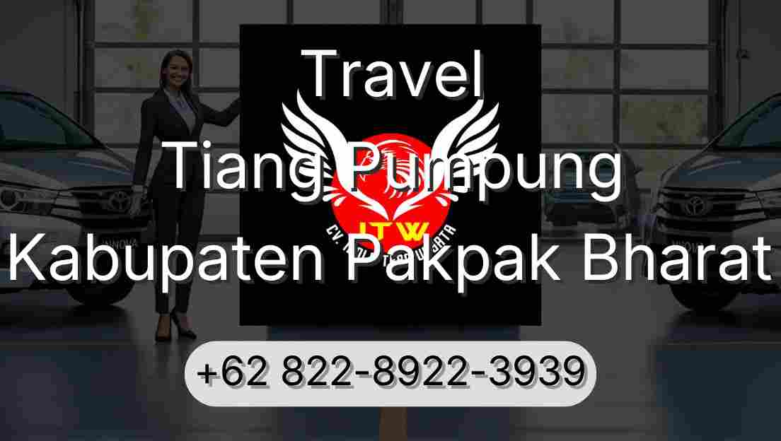 Travel Tiang Pumpung Kabupaten Pakpak Bharat