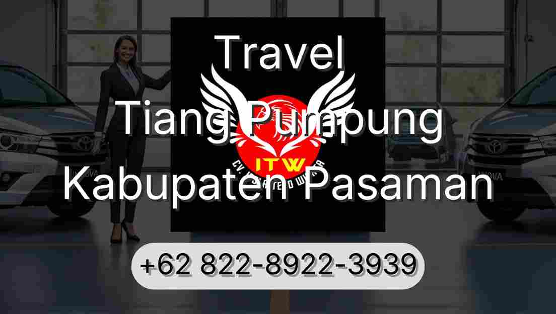 Travel Tiang Pumpung Kabupaten Pasaman
