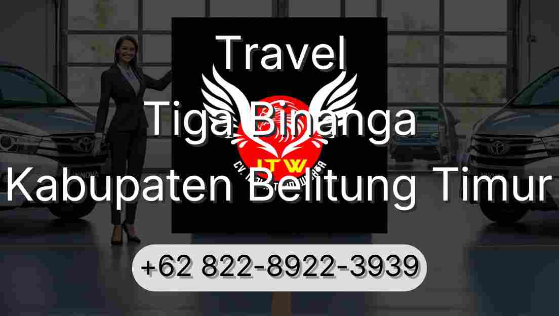 Travel Tiga Binanga Kabupaten Belitung Timur