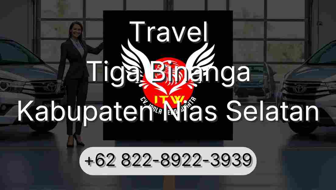 Travel Tiga Binanga Kabupaten Nias Selatan
