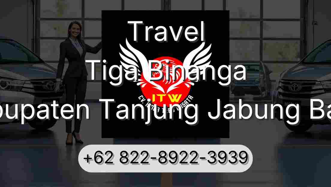 Travel Tiga Binanga Kabupaten Tanjung Jabung Barat
