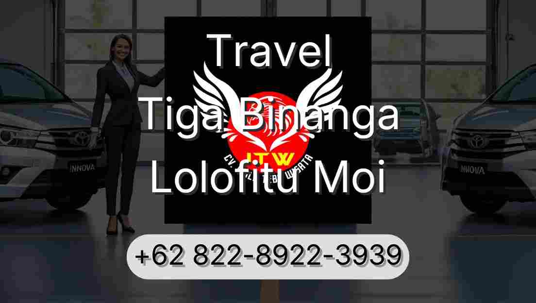 Travel Tiga Binanga Lolofitu Moi