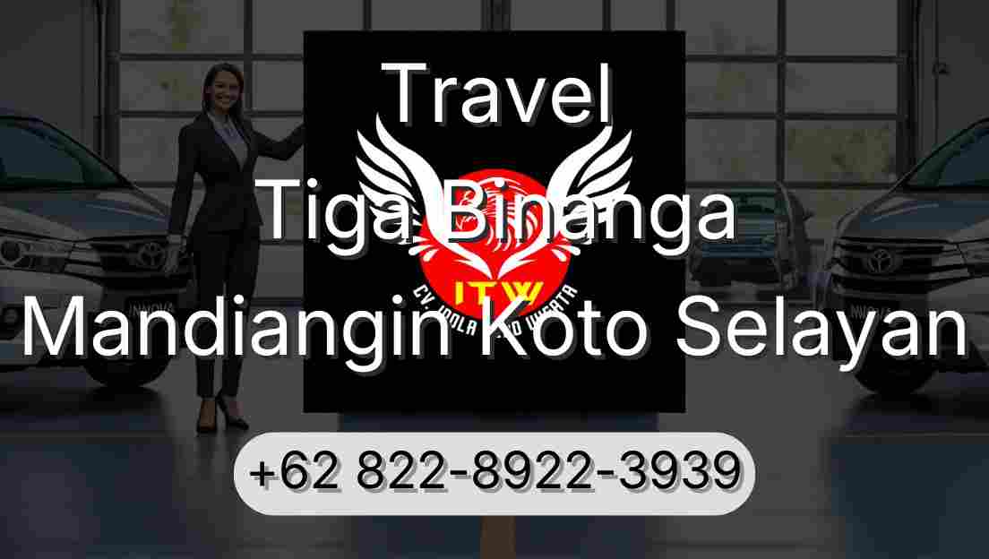 Travel Tiga Binanga Mandiangin Koto Selayan