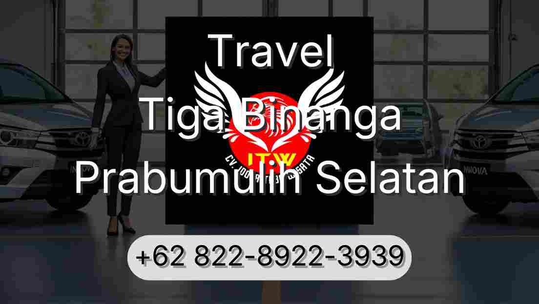 Travel Tiga Binanga Prabumulih Selatan