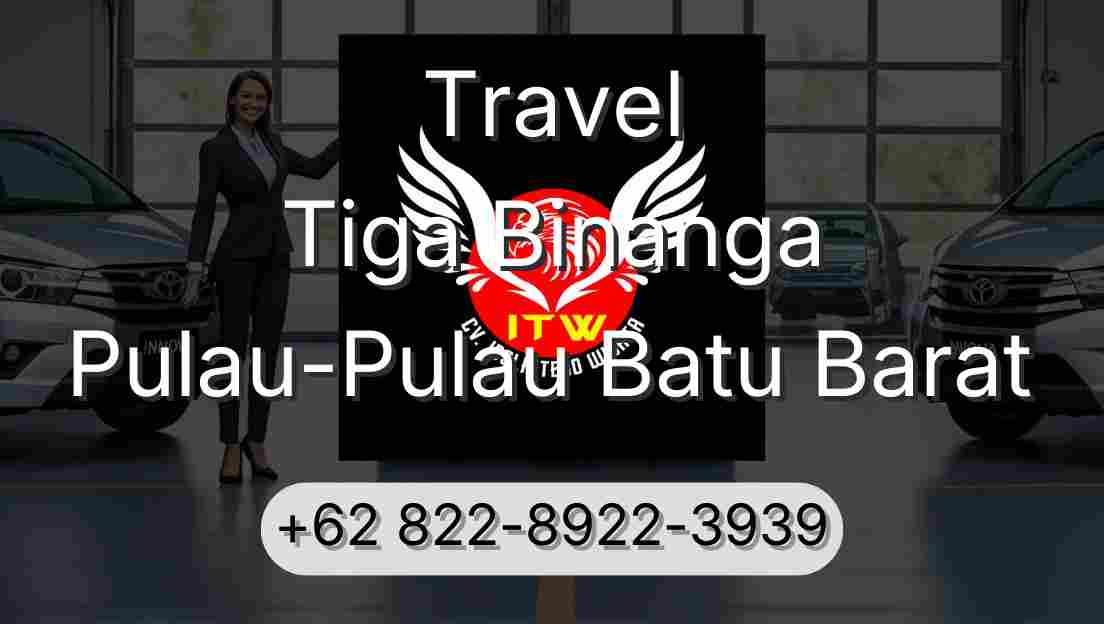 Travel Tiga Binanga Pulau-Pulau Batu Barat