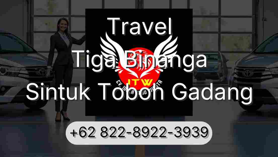 Travel Tiga Binanga Sintuk Toboh Gadang