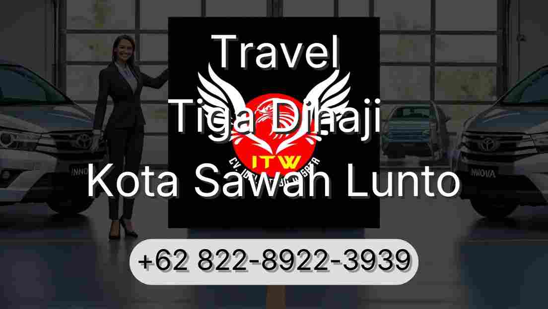 Travel Tiga Dihaji Kota Sawah Lunto