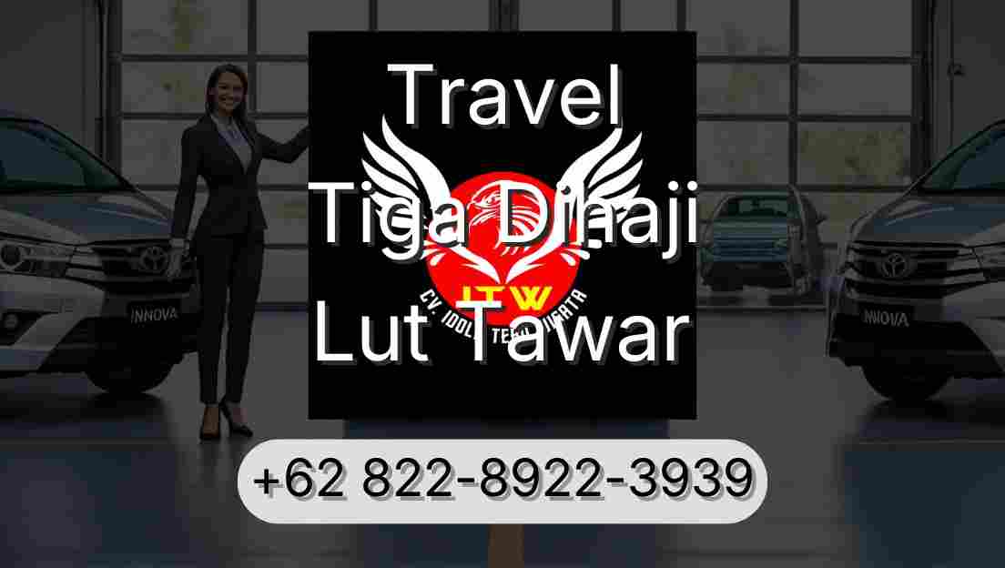 Travel Tiga Dihaji Lut Tawar