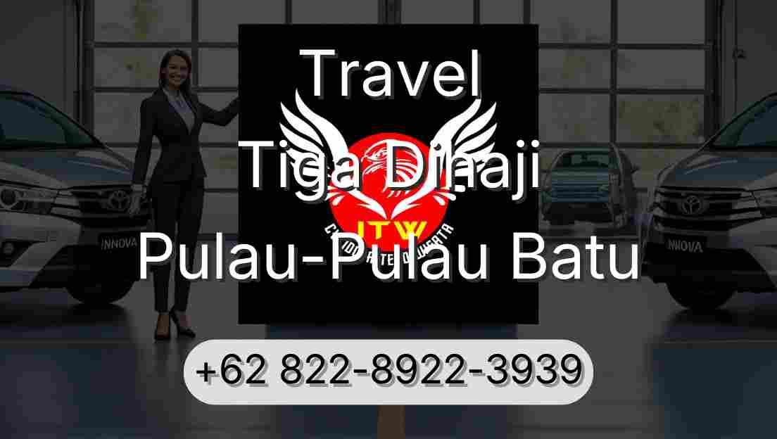 Travel Tiga Dihaji Pulau-Pulau Batu