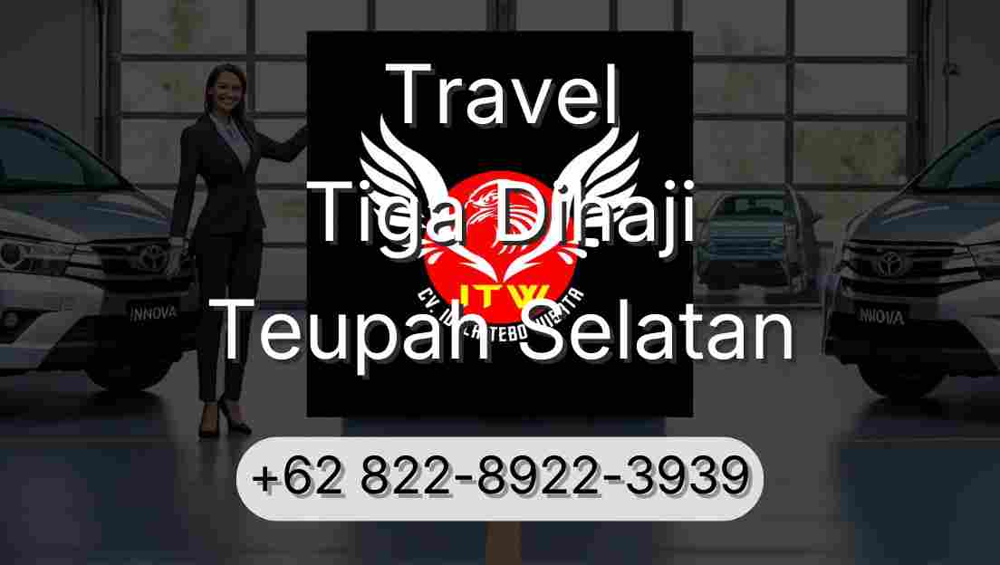 Travel Tiga Dihaji Teupah Selatan