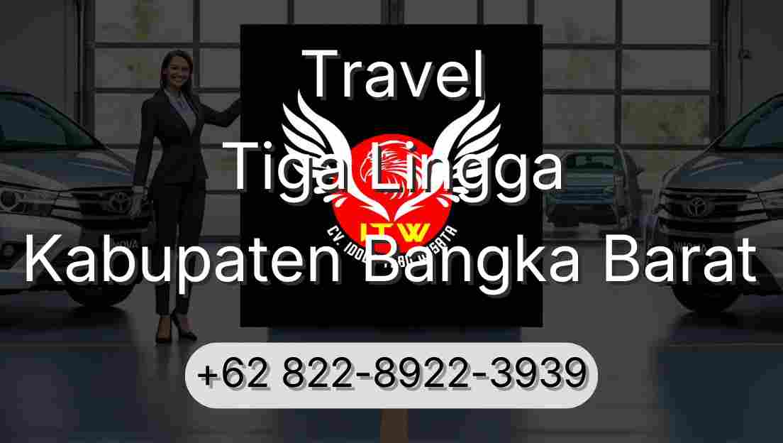 Travel Tiga Lingga Kabupaten Bangka Barat